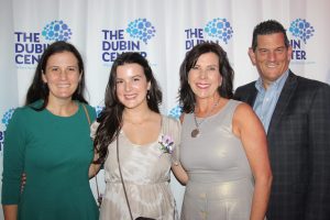 Dubin Center Executive Director, Lynne Thorp and family at Brushstrokes